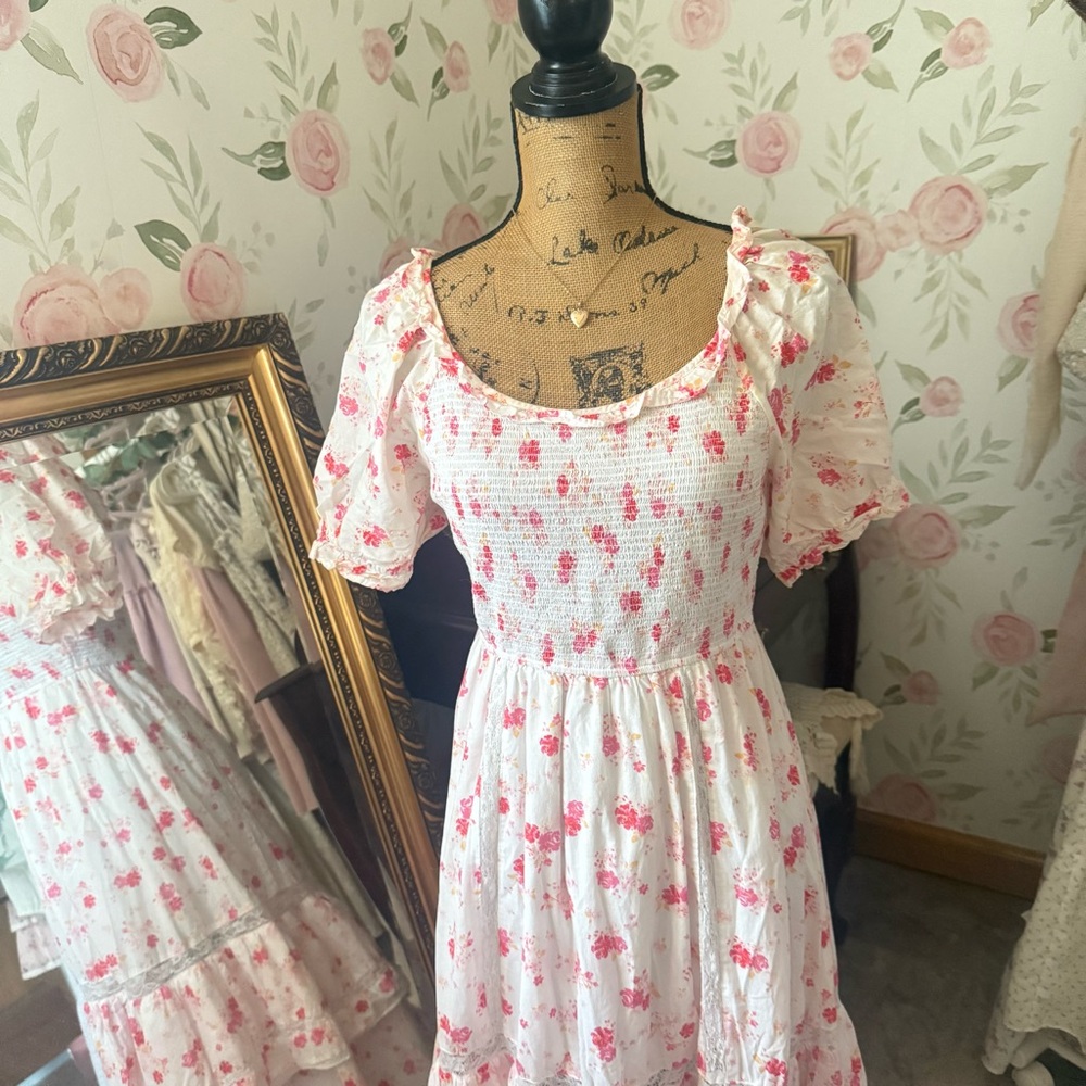 LSF x Target Pink Floral Maxi Dress - Picture 10 of 10